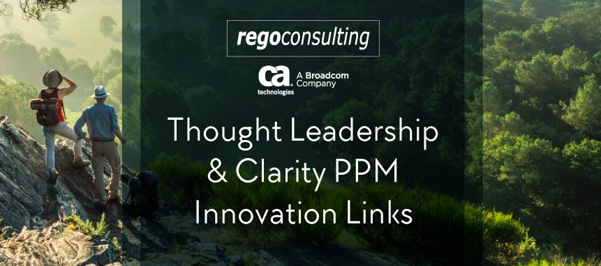 Thought Leadership & Clarity PPM Innovation Links