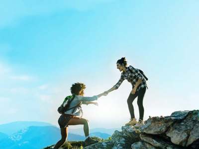 guides on a mountain - that's us and how we follow the Rego Way