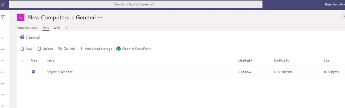 Rego: Get the Most from Microsoft Teams SharePoint for Clarity PPM