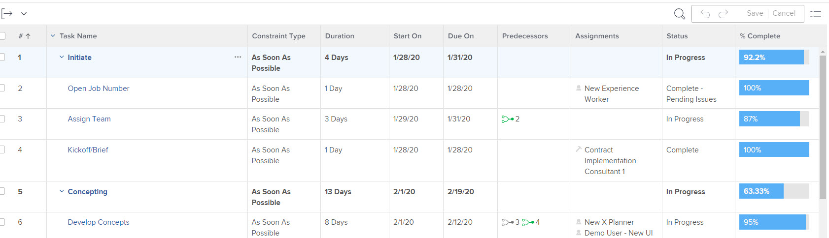 Timeline Planning Image 2