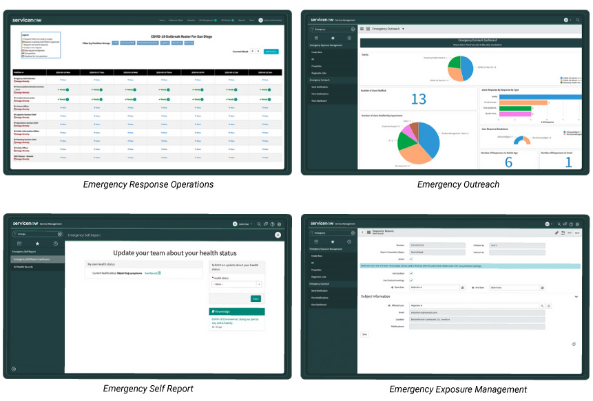 Emergency Preparedness Apps from ServiceNow Emergency Preparedness Apps from ServiceNow