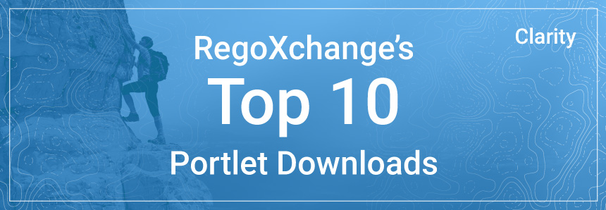 RegoXchange's Top 10 Portlet Downloads