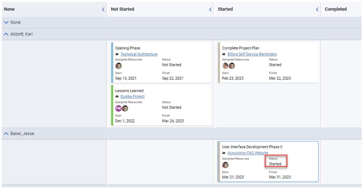 Project Task Tracking with Clarity’s Task View | Rego Consulting