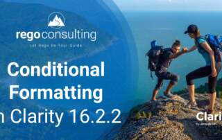 Conditional Formatting in Clarity 16.2.2