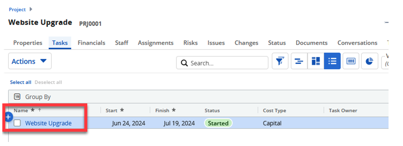 Screenshot of the Conditional Formatting for Time Entries in Clarity PPM