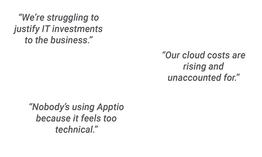 Concerns-Apptio