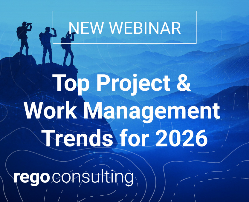 Top Project & Work Management Trends for 2026_Website Small Rego Consulting Webinar - Discover What's New in Clarity 16.3.2