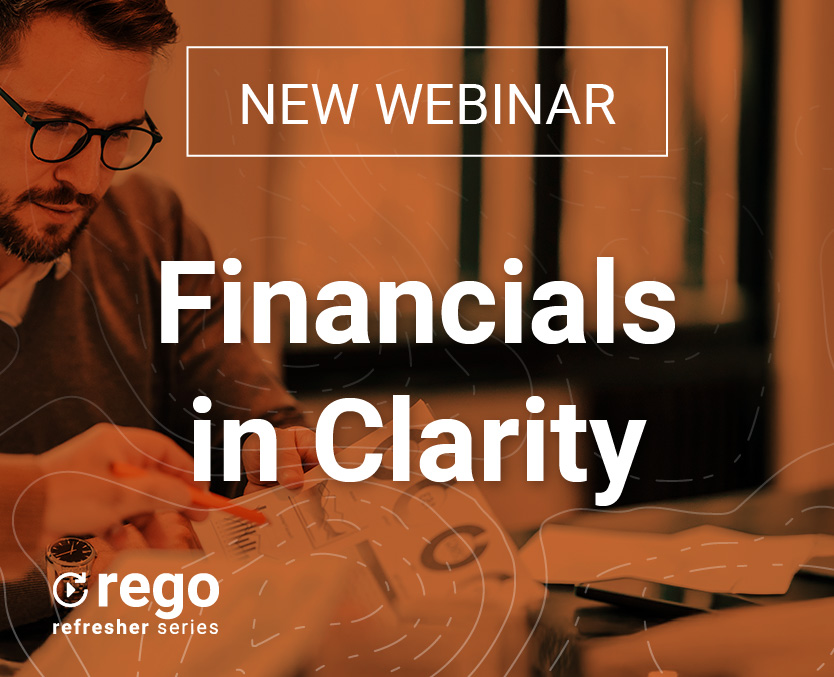 Rego Consulting Webinar - Discover What's New in Clarity 16.3.2