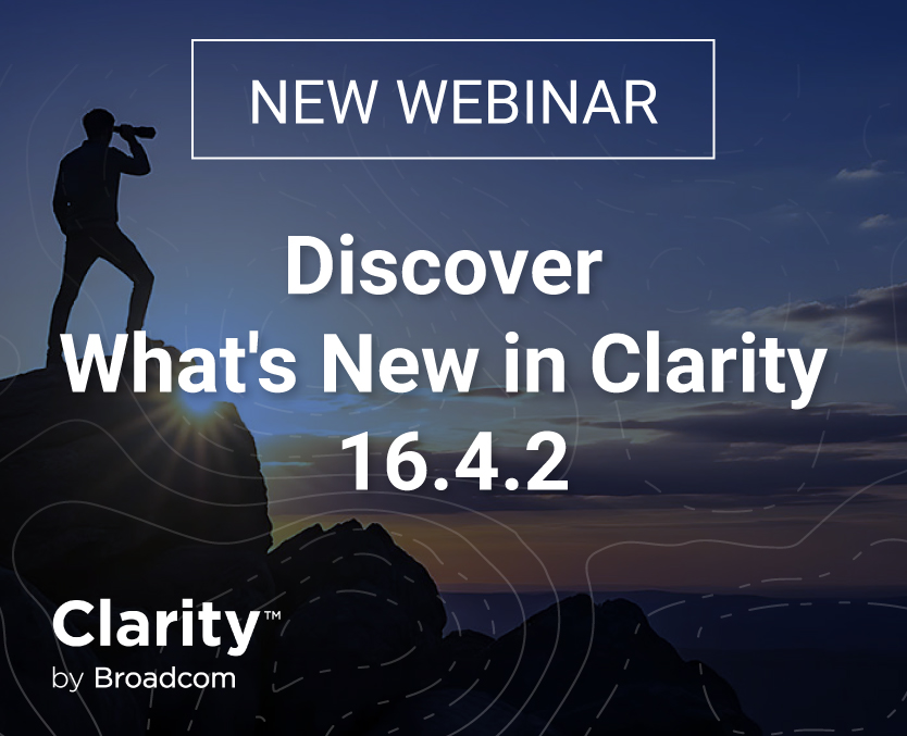 Rego Consulting Webinar - Discover What's New in Clarity 16.3.2