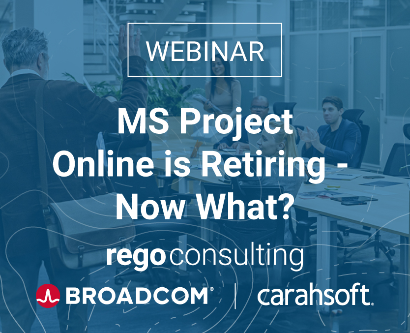 Rego Consulting Webinar - Portfolio and Program Management