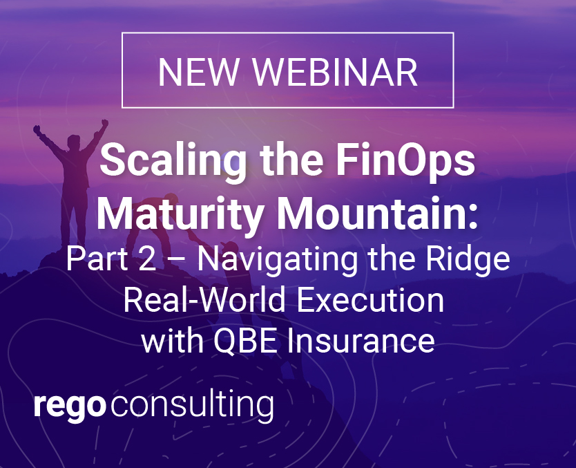 Rego Consulting Webinar - How to Operationalize Technology Business Management (TBM)